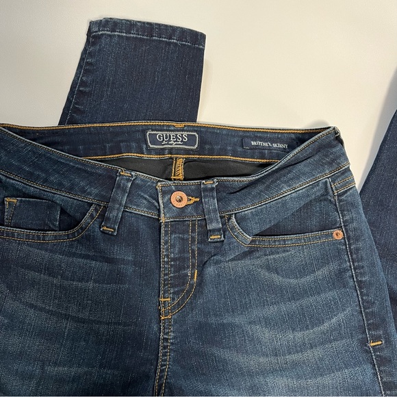 GUESS LOS ANGELES BRITTNEY SKINNY MD WASH SZ 26 B88 - Picture 2 of 8